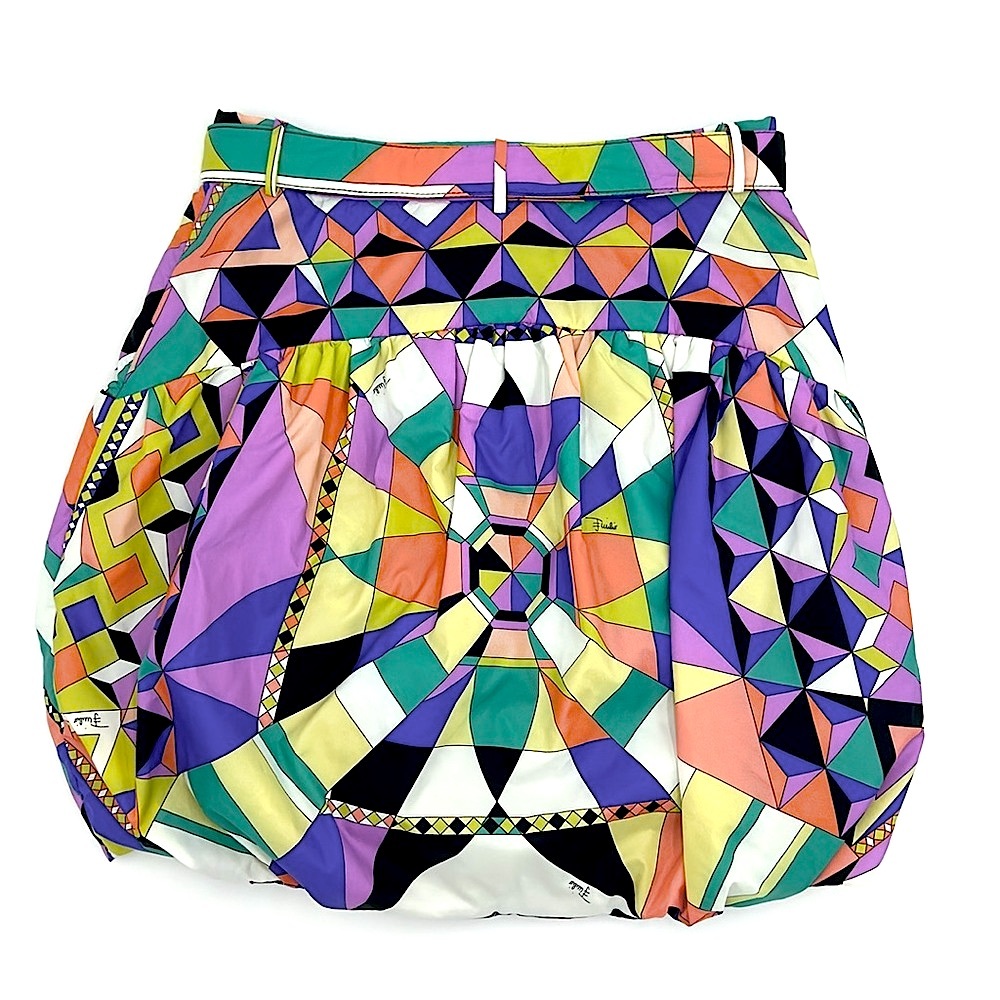 Authentic Emilio Pucci F/W 2008 Matthew Williamson Bubble Hem Skirt - Picture 2 of 9